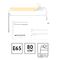 Конверт E65, OfficeSpace, 110*220мм, с подсказом, б/окна, отр. лента