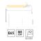 Конверт E65, OfficeSpace, 110*220мм, б/подсказа, с прав. окном, отр. лента