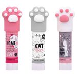 Клей-карандаш MeShu с топпером "Paw" ассорти, 8г., дисплей бокс, ПВП