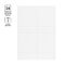 Этикетки самоклеящиеся А4 100л. OfficeSpace, белые, 16 фр. (105*37), 70г/м2