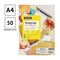 Этикетки самоклеящиеся А4 50л. OfficeSpace, белые, 16 фр. (105*37), 70г/м2