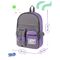 Рюкзак Berlingo Tasty "Lilac matcha", 40*28*15см, 1 отделение, 7 карманов, уплотненная спинка