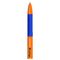 Ручка шариковая Berlingo "Tribase grip orange" синяя, 0,7мм, грип