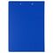 Папка-планшет с зажимом OfficeSpace, ПВХ, синий