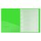 Папка с 20 вкладышами Berlingo "Neon", 17мм, 1000мкм, зеленый неон, с внутр. карманом