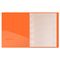 Папка с 20 вкладышами Berlingo "Neon", 17мм, 1000мкм, оранжевый неон, с внутр. карманом