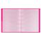 Папка с 20 вкладышами Berlingo "Neon", 17мм, 1000мкм, розовый неон, с внутр. карманом