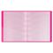 Папка с 40 вкладышами Berlingo "Neon", 24мм, 1000мкм, розовый неон, с внутр. карманом