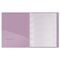 Папка с 60 вкладышами Berlingo "Metallic", 24мм, 1000мкм, сиреневый металлик, с внутр. карманом