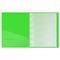 Папка с 60 вкладышами Berlingo "Neon", 24мм, 1000мкм, зеленый неон, с внутр. карманом