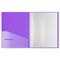 Папка с 20 вкладышами Berlingo "Envy", 17мм, 700мкм, с внутр. карманом, фиолетовая