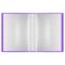 Папка с 20 вкладышами Berlingo "Envy", 17мм, 700мкм, с внутр. карманом, фиолетовая