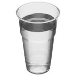 Стаканы одноразовые OfficeClean 500мл, набор 50шт., бюджет, ПП, прозрачные, хол/гор