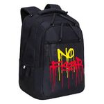 Рюкзак GRIZZLY школьный, анатомическая спинка, 3 отделения, для мальчиков, "NO FEAR", 42х31х22 см, RU-332-2/4