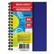 Блокнот МАЛЫЙ ФОРМАТ (105х145 мм) А6, 80 л., гребень сбоку, пластиковая обложка, клетка, BRAUBERG, "Офисный", 125399