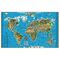 Карта настенная для детей "Мир", размер 116х79 см, ламинированная, 629, 450