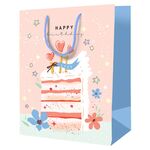 Пакет подарочный 18*23*10см ArtSpace "Happy birthday", ламинированный