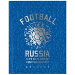 Дневник 5-11 класс 48 л., твердый, BRAUBERG, фольга, с подсказом, "Football", 106416
