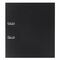 Папка-регистратор STAFF "Manager" с покрытием из ПВХ, 50 мм, без уголка, черная, 225186
