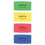 Стиратели магнитные для магнитно-маркерной доски, 57х107 мм, КОМПЛЕКТ 4 ШТ., STAFF "Basic", ассорти, 237512