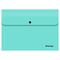 Папка-конверт на кнопке Berlingo "Instinct" А4, 330мкм, мятный