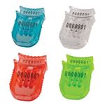 Пломбы стиропластовые номерные, "Гарпун", самофиксирующиеся, комплект 100 шт. (проволока 600811, 600280), 602474