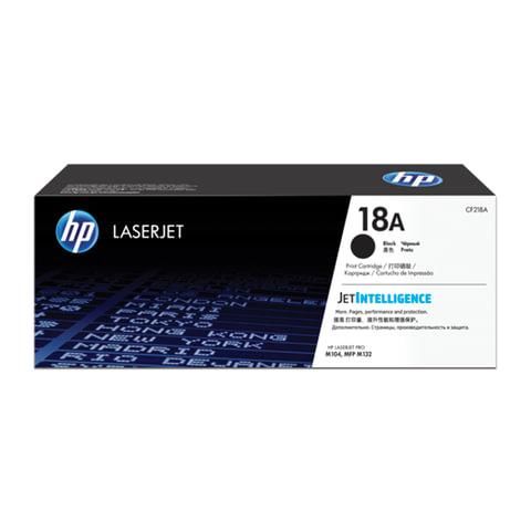 Картридж лазерный HP (CF218A) LaserJet Pro M132a/132fn/132fw/132nw/M104a/104w, №18A, оригинальный, 1400 стр.