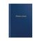Книга учета OfficeSpace, А4, 192л., клетка, 200*290мм, бумвинил, цвет синий, блок газетный