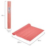 Бумага гофрированная/креповая (ИТАЛИЯ) 140 г/м2, 50х250 см, коралловая (901), BRAUBERG FIORE, 112585