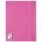 Скоросшиватель пластиковый BRAUBERG, А4, 130/180 мкм, розовый, 228672