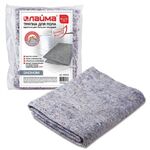 Тряпка для мытья пола 80х100 см, плотность 180 г/м2, ХПП, 80% хлопок, 20% полиэфир, "Эконом" LAIMA, 600836