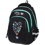 Рюкзак Berlingo Comfort "Follow your heart" 38*27*18см, 3 отделения, 3 кармана, эргономичная спинка