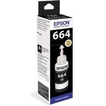 Чернила EPSON 664 (T6641) для СНПЧ Epson L100/L110/L200/L210/L300/L456/L550, черные, ОРИГИНАЛЬНЫЕ, C13T66414A/198