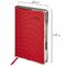 Ежедневник датированный 2024 А5 148х218 мм GALANT "Infinity", под кожу, красный, 114769