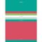 Тетрадь А5, 60 л., HATBER, скоба, клетка, картон с тиснением, "Жизнь в полосочку" (5 видов), 60Т5тВ1