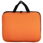 Папка на молнии с ручками STAFF EVERYDAY, А4, полиэстер, ярко-оранжевая, 270735