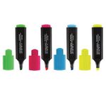 Набор текстовыделителей STAFF "EVERYDAY" HL-116, 4 шт., АССОРТИ, линия 1-5 мм, 150116