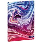 Папка на 2 кольцах Berlingo "Liquid Wave", 24мм, 600мкм, с рисунком, D-кольца, с внутр. карманом
