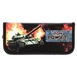 Пенал ПИФАГОР, 1 отделение, ламинированный картон, 19х9 см, "Iron Power", 229193