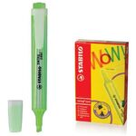 Текстовыделитель STABILO "Swing cool", ЗЕЛЕНЫЙ, линия 1-4 мм, 275/33