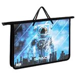 Папка с ручками А4 ArtSpace "Space", пластик, на молнии, 45мм