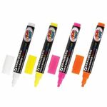 Маркеры меловые "POP-ART", НАБОР 4 ЦВЕТА, 5 мм, стираемые, для гладких поверхностей, BRAUBERG, 151535