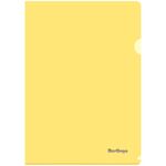 Папка-уголок Berlingo, А4, 180мкм, прозрачная желтая