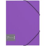 Папка на резинке Berlingo "Fuze" А4, 600мкм, фиолетовая