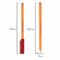 Ручка шариковая масляная PENSAN "Officepen 1010", КРАСНАЯ, корпус оранжевый, узел 1 мм, линия письма 0,8 мм, 1010/60