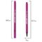 Ручка капиллярная (линер) BRAUBERG "Aero", РОЗОВАЯ, трехгранная, металлический наконечник, линия письма 0,4 мм, 142256