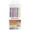 Ручки гелевые BRAUBERG "Jet", НАБОР 6 ЦВЕТОВ, узел 0,7 мм, линия письма 0,5 мм, 141037