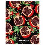 Дневник 5-11 класс 48 л., твердый, BRAUBERG, блестки, с подсказом, "Гранаты", 106639