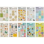 Набор бумажных наклеек MESHU "Soul warmth", 10шт