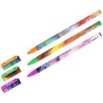 Ручка шариковая Berlingo "Collision" синяя, 0,7мм, грип, рисунок на корпусе, ассорти